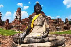 Ayutthaya in River Cruise Mekong