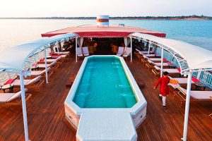 Jahan River Cruise pool deck