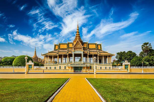 Mekong Prestige II River Cruise-Royal Palace Phnom Penh