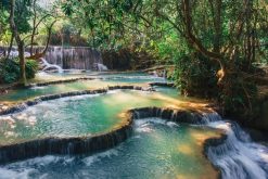 Mekong River Cruise-Kuang Si Waterfall