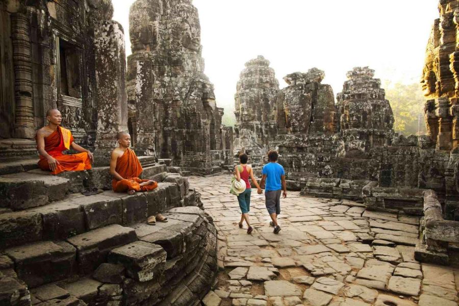 Mystical Mekong from Angkor Temple