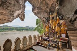 Pak Ou Caves River Cruise in Mekong