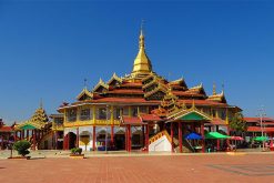 pagoda of Paungdaw Oo Myanmar River Cruise
